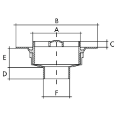 Caldereta “pluviales”, NO sifónica, extensible, salida vertical macho encolar. Rejilla en PP Caldereta “pluviales”, NO sifónica, extensible, salida vertical macho encolar. Rejilla en PP