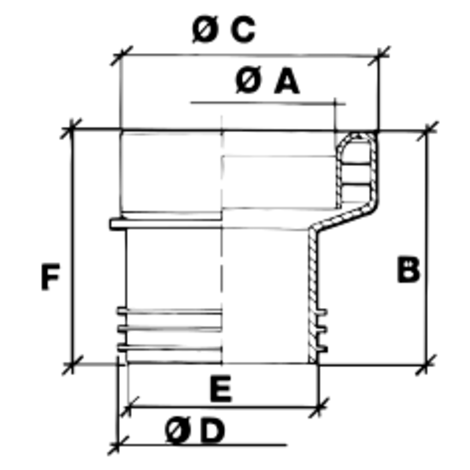 Manguito inodoro elástico excéntrico Manguito inodoro elástico excéntrico