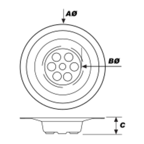 Válvula acero inox.