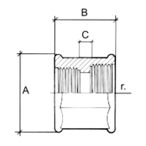 Manguito adaptador para bidón Manguito adaptador para bidón