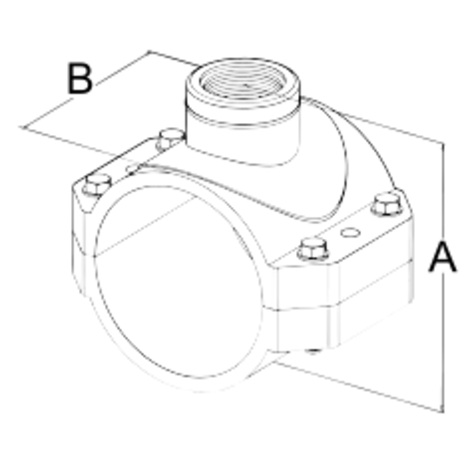 Collarín reforzado (2 tornillos)
