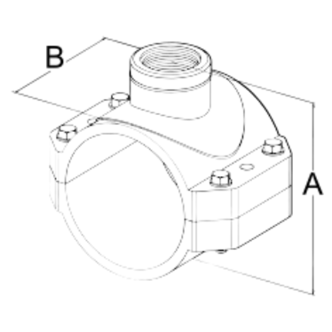 Collarín reforzado (4 tornillos)