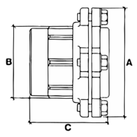 Enlace mixto rosca hembra Enlace mixto rosca hembra