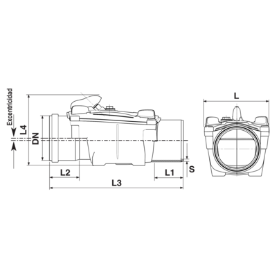 Válvula antiretorno Ø110/125/160