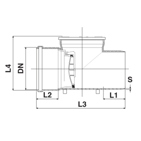 Válvula antiretorno Ø400 Válvula antiretorno Ø400