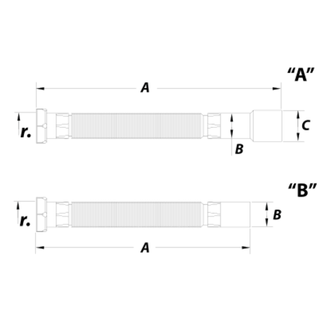 Manguito flexible jta.conica Manguito flexible jta.conica