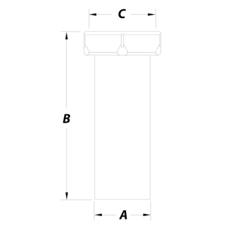 Racor con valona y tuerca loca Racor con valona y tuerca loca