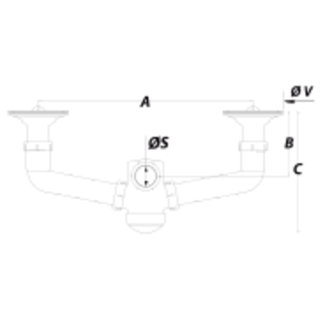 Sifón fregadero Sifón fregadero