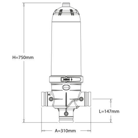 Filtro 100 micras -MALLA