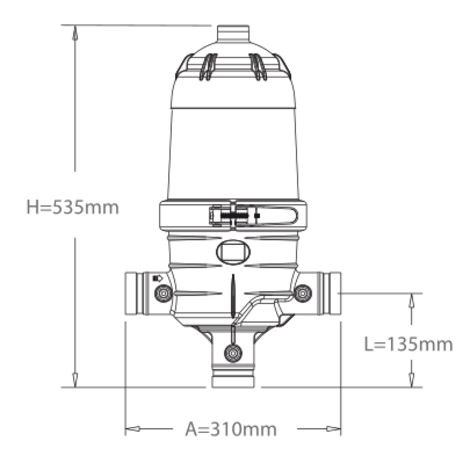 Filtro 200 micras hidrociclónico-ANILLAS Filtro 200 micras hidrociclónico-ANILLAS