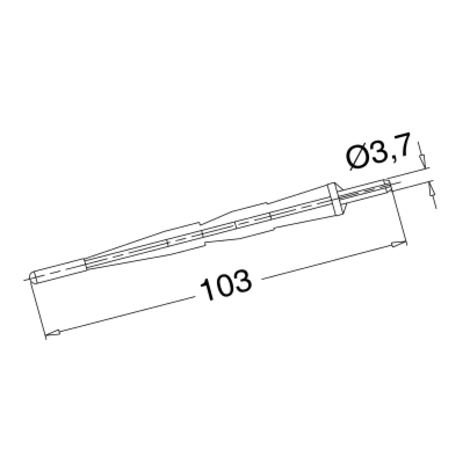 Estaca difusor 25 l/h