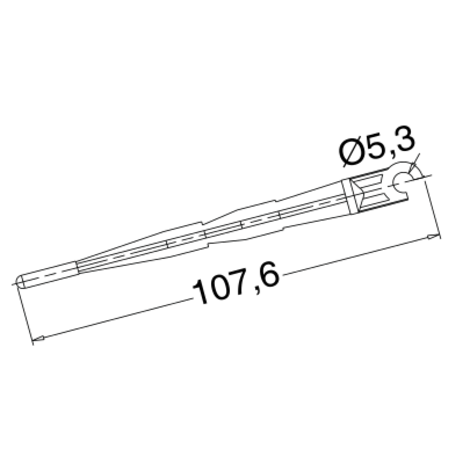 Estaca microtubo 2 l/h