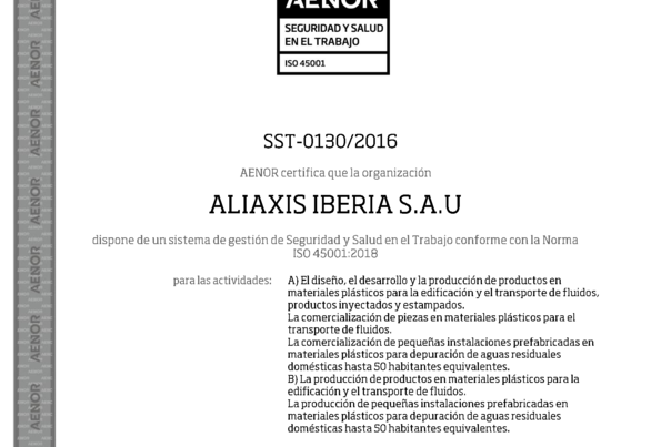 CERTIFICADO AENOR JIMTEN ISO-45001