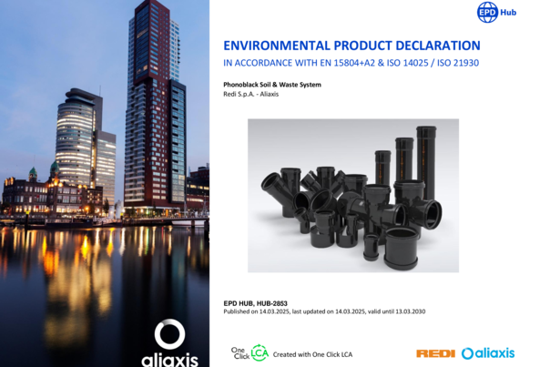 Declaración ambiental (EPD) – Phonoblack – EPD Hub HUB‑2853