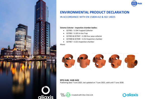 EPD – Cuerpos de Arqueta (027001, 027002, 027003, 027047, 027008, 027049, 027067)