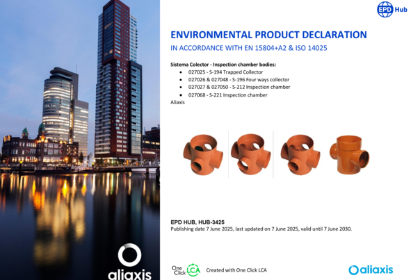 EPD – Cuerpos de Arqueta (027025, 027026, 027048, 027027, 027050, 027068)