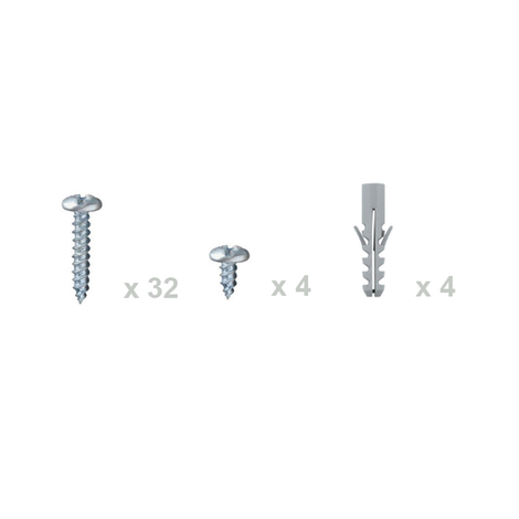Screws and fischer set