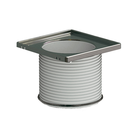 Alargadera con embellecedor de Acero Inoxidable 150x150 (CAMALEON 150) Alargadera con embellecedor de Acero Inoxidable 150x150 (CAMALEON 150)