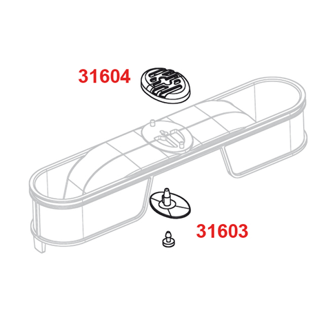 Rejilla filtro válvula aireación para canaleta Linnum altura reducida Rejilla filtro válvula aireación para canaleta Linnum altura reducida