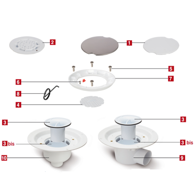 Corpo caixa saída vertical.