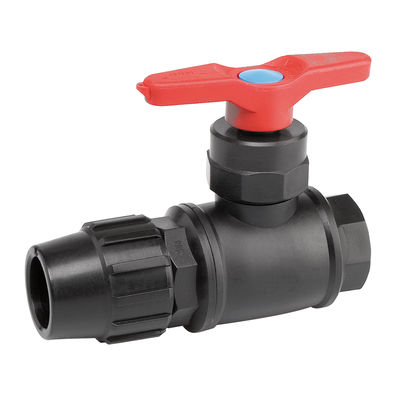 Válvula esfera roscar fêmea-uni pe (pp)