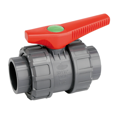 Válvula esfera apoio PE