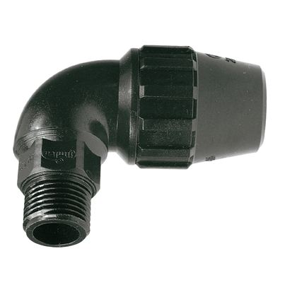 União Curva 90º rosca macho