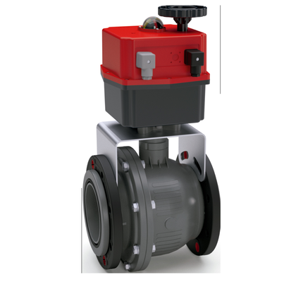 Válvulas Ø 140 con actuador electrico