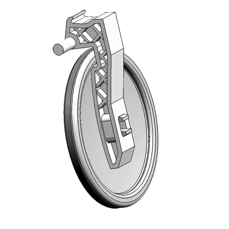 Clapeta con junta válvula antiretorno. PLÁSTICA Clapeta con junta válvula antiretorno. PLÁSTICA