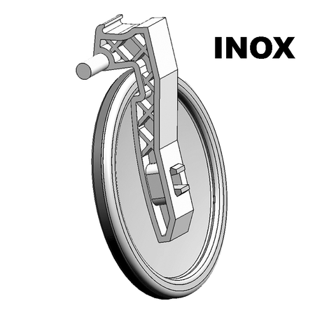 Clapeta metálica con junta válvula antiretorno. INOX Clapeta metálica con junta válvula antiretorno. INOX