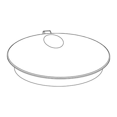 Upper trimming cover - CICLON XS, FIT and LS