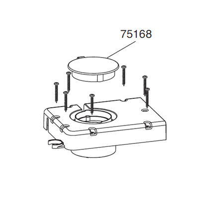 Upper trimming cover