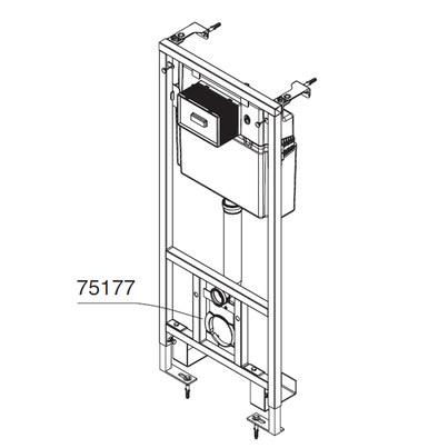 Waste elbow support set.