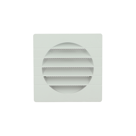 Rejilla de ventilación anti-UV y anti insectos espacial para fachada. Rejilla de ventilación anti-UV y anti insectos espacial para fachada.