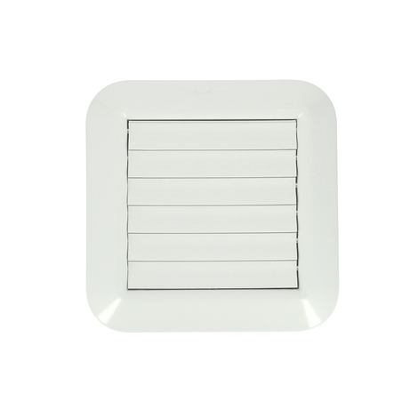 Rejilla de salida de aire con lamas móviles. Rejilla de salida de aire con lamas móviles.