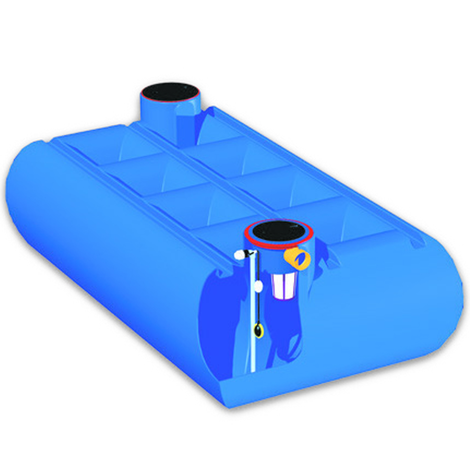 Sistema de reutilización de aguas para riego automático. Sobre tanque FLAT. Sistema de reutilización de aguas para riego automático. Sobre tanque FLAT.