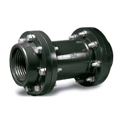 União recta tipo flange.