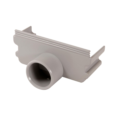 Tapa/salida para canal CAB134 y CAB131A Tapa/salida para canal CAB134 y CAB131A