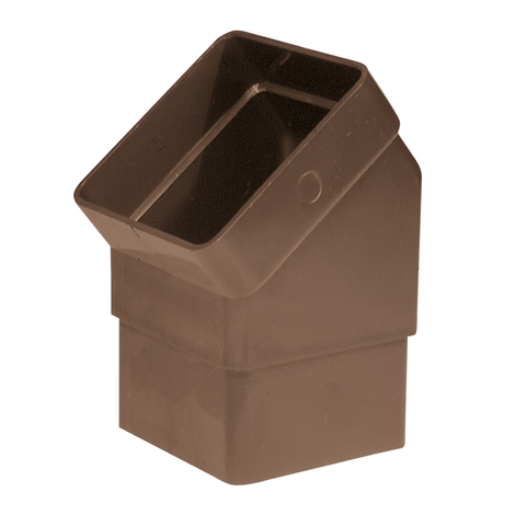 Codo 67°30' bajante cuadrada Serie Omega Codo 67°30' bajante cuadrada Serie Omega