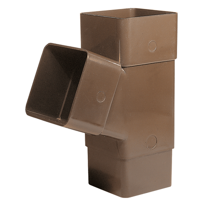 Te 87°30' bajante cuadrada Serie Omega