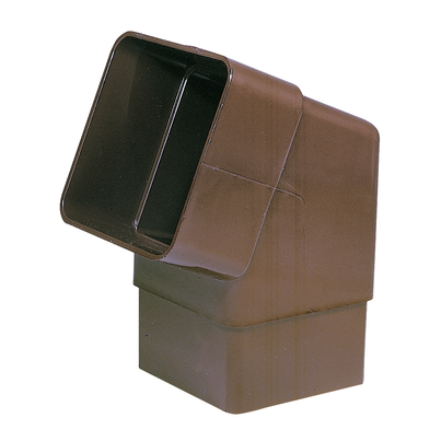 Codo 87°30' bajante cuadrada Serie Omega