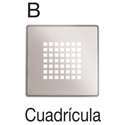 Stainless steel laser cut grid 142X142 (CAMALEON 150)