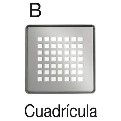 Stainless steel laser cut grid  112X112 (CAMALEON 120)