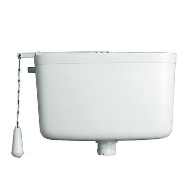 Cisterna para inodoro completa, 8 litros, tanque alto