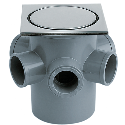 Complete PVC floor trap