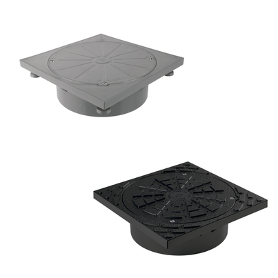 Top register access cover set, Ø 250