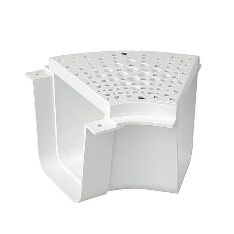 Ángulo 45º canaleta peatonal, ancho 130 Ángulo 45º canaleta peatonal, ancho 130