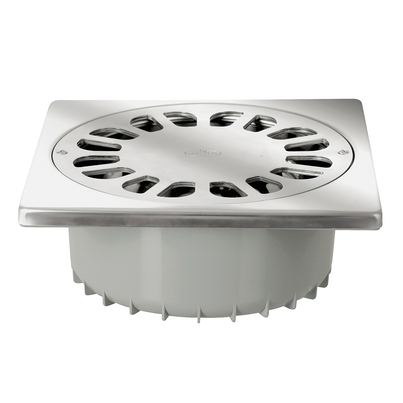 Trapped floor gully vertical outlet