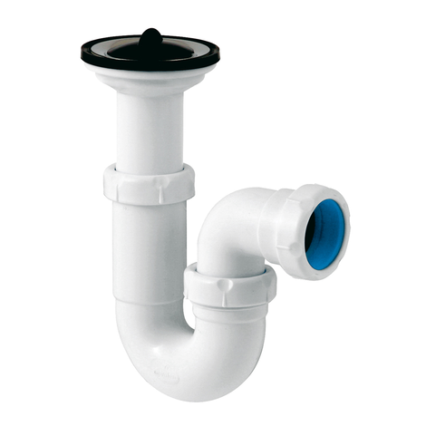 Sifão curvo extensivel Válvula banca