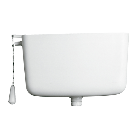 Cisterna inodoro completa 12 litros, tanque alto Cisterna inodoro completa 12 litros, tanque alto